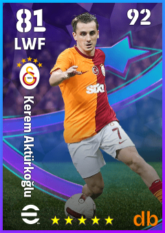 Kerem Aktürkoğlu eFootball player card
