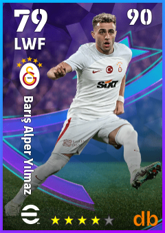 Barış Alper Yılmaz — LWF, OVR 79, MAX 90