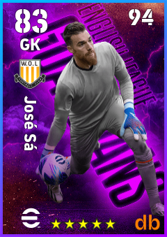 José Sá — GK, OVR 83, MAX 94