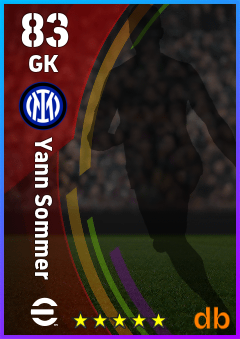 Yann Sommer — GK, OVR 83, MAX 83