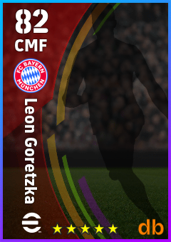 Leon Goretzka eFootball player card