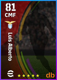 Luis Alberto eFootball player card