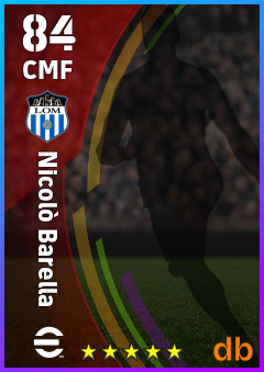 Nicolò Barella eFootball player card