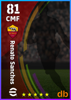 Renato Sanches — CMF, OVR 81, MAX 81
