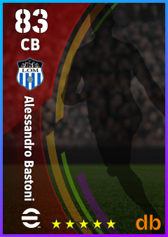 Alessandro Bastoni — CB, OVR 83, MAX 83