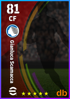 Gianluca Scamacca eFootball player card