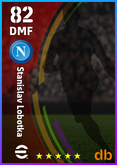 Stanislav Lobotka — DMF, OVR 82, MAX 82