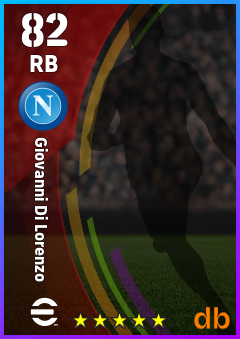 Giovanni Di Lorenzo — RB, OVR 82, MAX 82