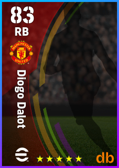 Diogo Dalot eFootball player card