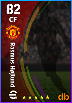 Rasmus Højlund eFootball player card