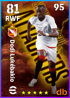 Dodi Lukébakio eFootball player card