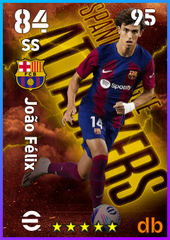 João Félix — SS, OVR 84, MAX 95