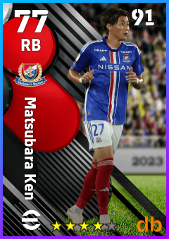 Matsubara Ken eFootball player card