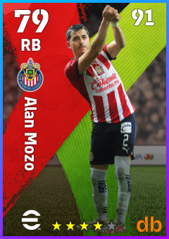Alan Mozo — RB, OVR 79, MAX 91
