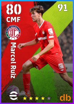 Marcel Ruiz — CMF, OVR 80, MAX 91