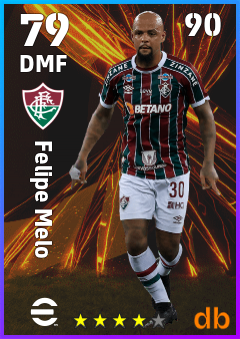 Felipe Melo — DMF, OVR 79, MAX 90