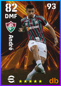 André eFootball player card
