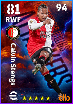 Calvin Stengs eFootball player card