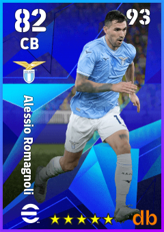 Alessio Romagnoli — CB, OVR 82, MAX 93