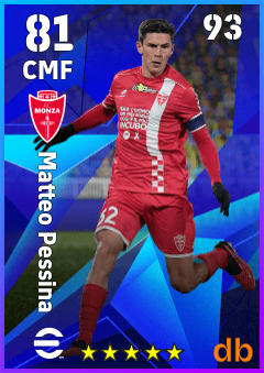 Matteo Pessina — CMF, OVR 81, MAX 93