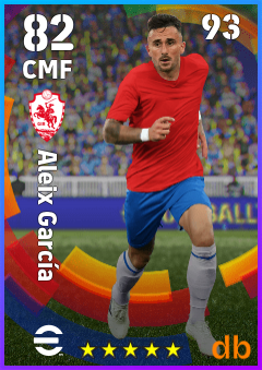 Aleix García — CMF, OVR 82, MAX 93