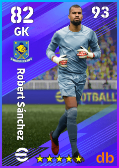 Robert Sánchez — GK, OVR 82, MAX 93
