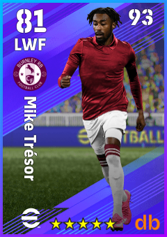 Mike Trésor — LWF, OVR 81, MAX 93