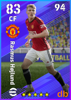 Rasmus Højlund eFootball player card
