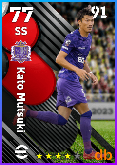 Kato Mutsuki eFootball player card