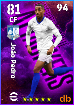 João Pedro eFootball player card