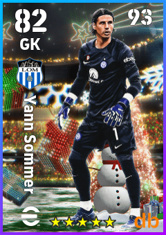 Yann Sommer — GK, OVR 82, MAX 93
