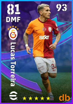 Lucas Torreira — DMF, OVR 81, MAX 93