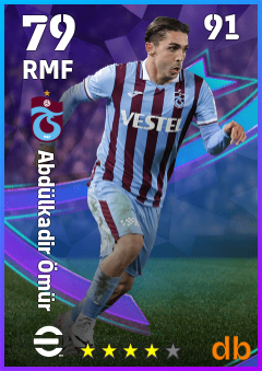 Abdülkadir Ömür — RMF, OVR 79, MAX 91