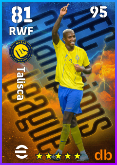 Talisca eFootball player card