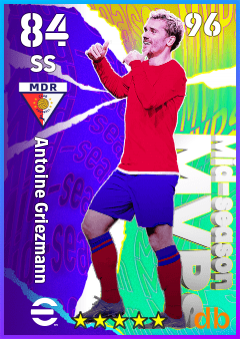 Antoine Griezmann eFootball player card