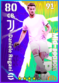 Daniele Rugani eFootball player card