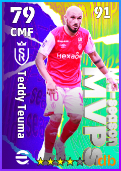 Teddy Teuma — CMF, OVR 79, MAX 91