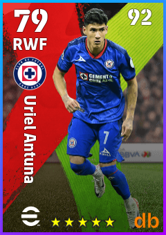Uriel Antuna eFootball player card