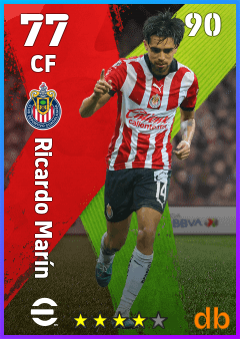 Ricardo Marín — CF, OVR 77, MAX 90