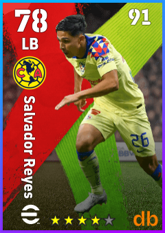 Salvador Reyes — LB, OVR 78, MAX 91