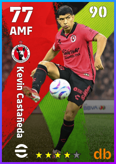 Kevin Castañeda — AMF, OVR 77, MAX 90