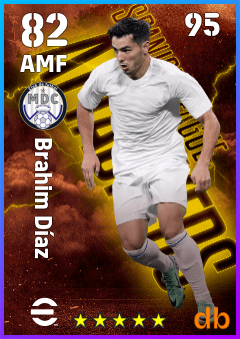 Brahim Díaz eFootball player card