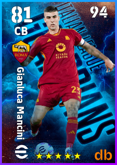 Gianluca Mancini eFootball player card