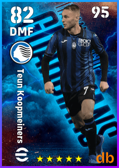 Teun Koopmeiners eFootball player card
