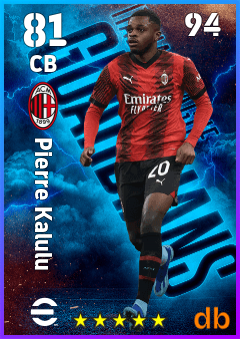 Pierre Kalulu — CB, OVR 81, MAX 94