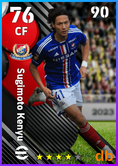 Sugimoto Kenyu eFootball player card