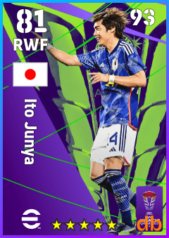 Ito Junya eFootball player card