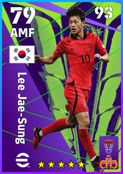 Lee Jae-Sung — AMF, OVR 79, MAX 93