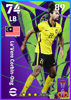 La'Vere Corbin-Ong — LB, OVR 74, MAX 89