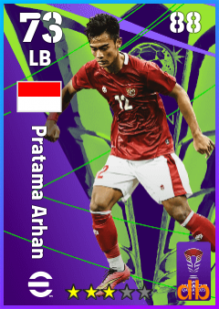 Pratama Arhan eFootball player card